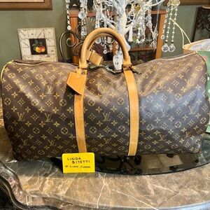 Louis Vuitton Bandolierwr keepall 60